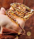 Baltic Green Amber Olive Shape 9.5x11 mm Islamic Prayer Beads