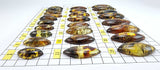 Fossil Amber Marquise Shape Cabochons