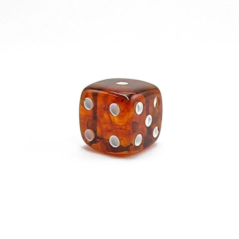 Cognac Amber Dice