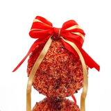 Red Amber Christmas Ornament