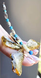 Milky Amber Dragonfly Brooch - Pendant