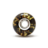 Fossil Amber Charm Bead
