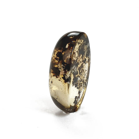 Fossil Amber Calibrated Oval Cabochons