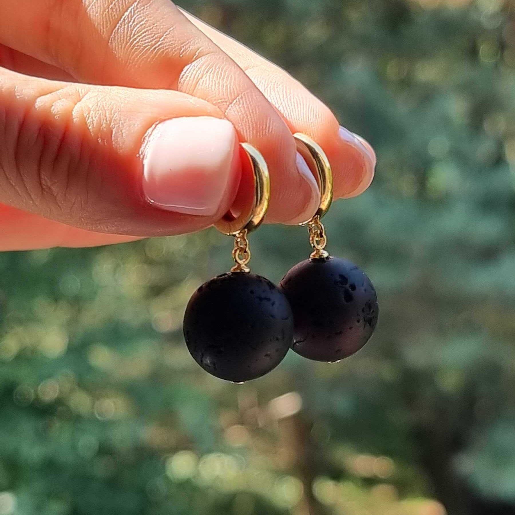 Baltic amber earrings