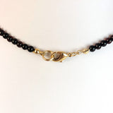 Green & Cherry Amber Beaded Necklace