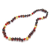 "KIDDO" Cherry Amber Baroque Beads Baby Necklace