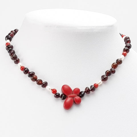 "KIDDO" Cherry Amber Baroque Beads Baby Necklace