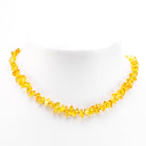 "KIDDO" Lemon Amber Chips Beads Baby Necklace