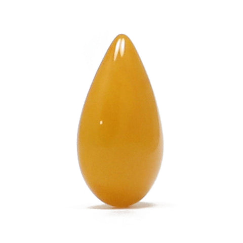 Antique Amber Handmade Drop Shape Stone - Amber Alex Jewelry