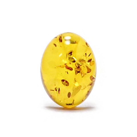 Cognac Amber Calibrated Oval Cabochons - Amber Alex Jewelry