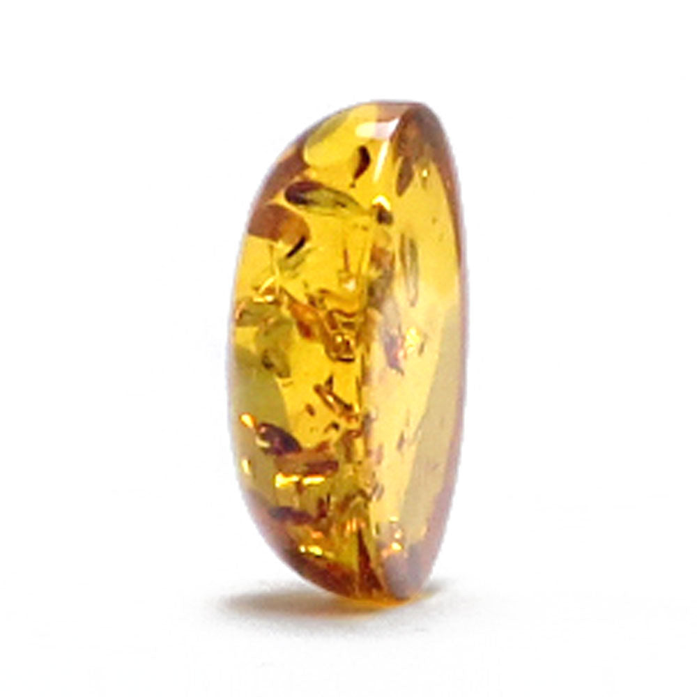 Cognac Amber Calibrated Oval Cabochons - Amber Alex Jewelry