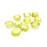 Lemon Amber Calibrated Round Cabochons - Amber Alex Jewelry