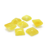 Milky Amber Calibrated Square Shape Cabochon