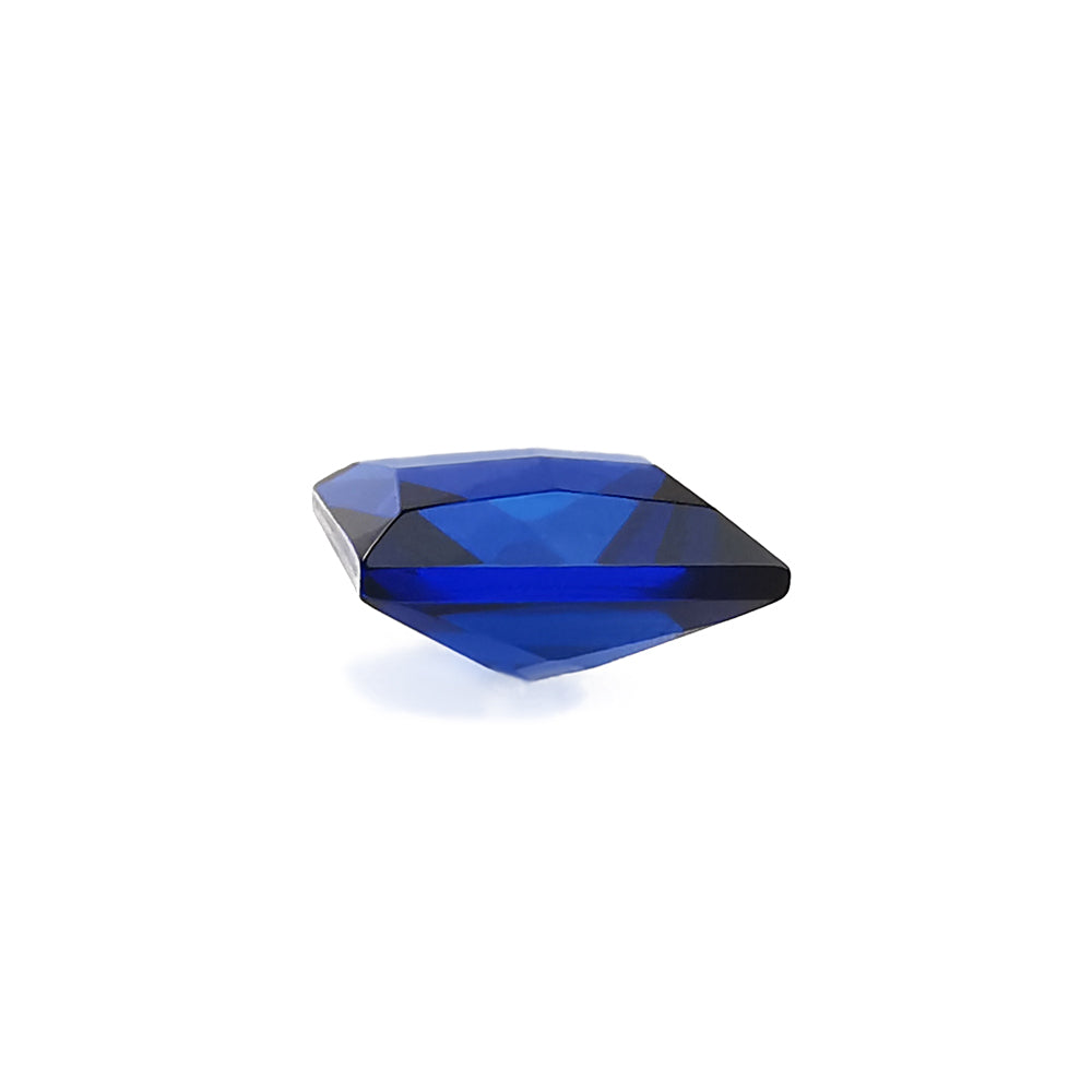 Blue Amber Faceted Square Diamond Cut Stone - Amber Alex Jewelry