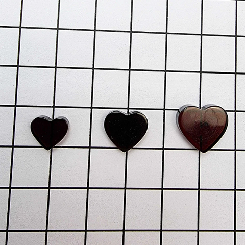 Cherry Amber Calibrated Heart Shape Cabochons