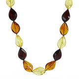 Multi-Color Amber Flame Necklace - Amber Alex Jewelry