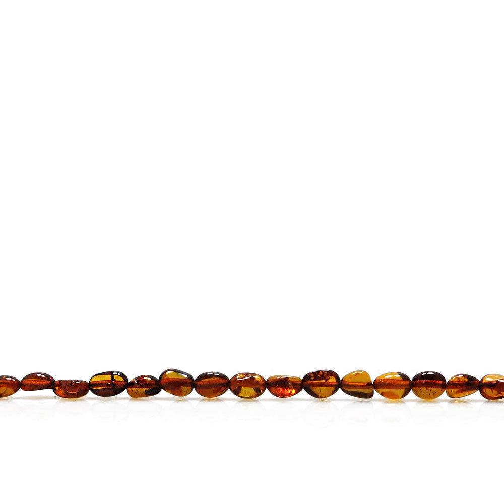 Cognac Amber Nugget Beads - Amber Alex Jewelry